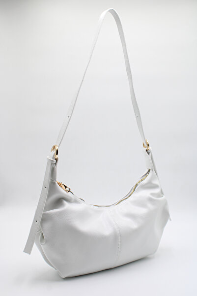 LASSO Women's Patent Leather Adjustable Shoulder Strap Zipper Closure Lined Hand and Shoulder Bag