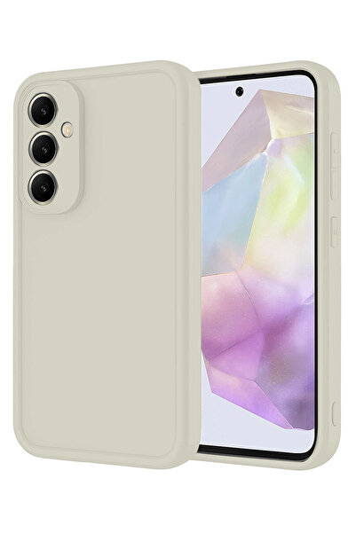NewFace Nrzsnt Samsung Galaxy A56 Case Viera Silicone (05847) - Cream