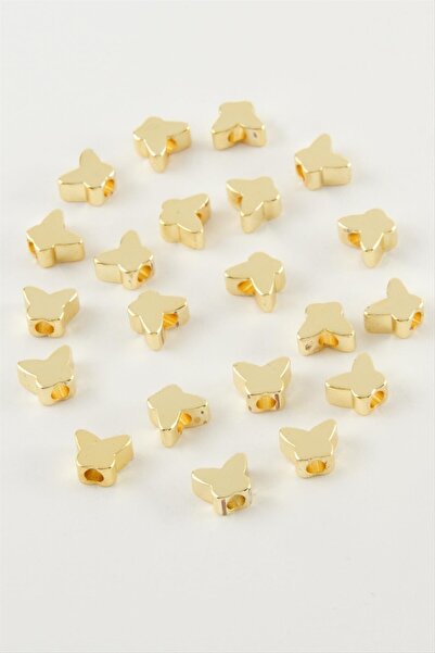 ZERO LAND Nrzsnt 0.5 mm Butterfly Spacer (11024) 20 Pieces-Yellow