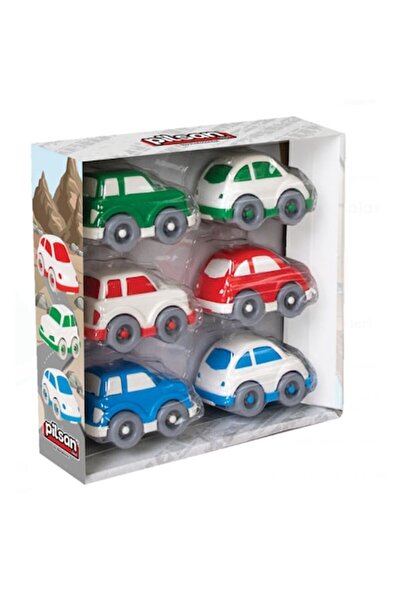 PİLSAN Mini Cars 6 Pieces Colorful 07 691