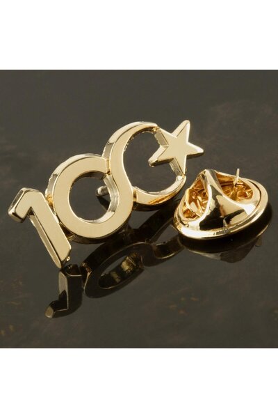 ZERO LAND Nrzsnt 100Th Anniversary of the Republic. Special Badge for the Year (10526) Badge-Silver Color