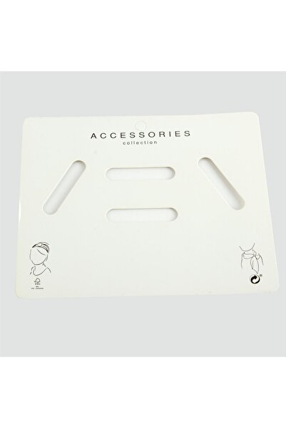 ZERO LAND Nrzsnt Scarf Card (12252) 14X16 Cm-White