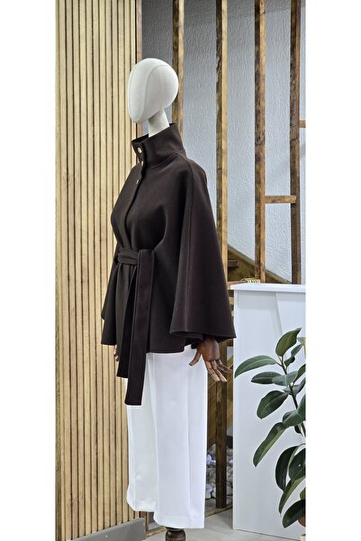 NANTİREA Kaşe Three-Button Belted Kimono