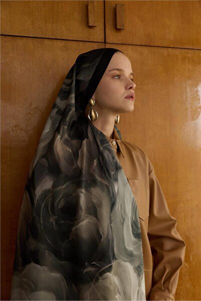 İpekhan Μαλακό σάλι Winter Bloom 3068-10001