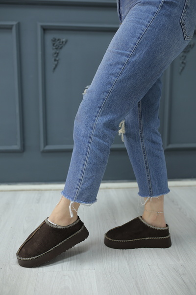 NUR LUXURY KADIN İÇİ KÜRKLÜ GÜNLÜK TERLİK-BOOTİE