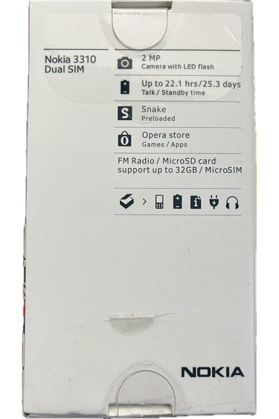 Nokia 3310 DS TA-1030 NV FR Dark Blue EU Spec Unlocked (4G)