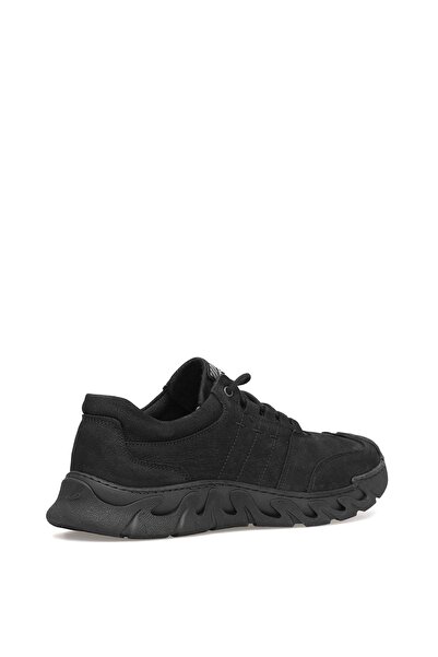 Ayakkabı Fuarı Elit Mzv295N Men's Genuine Leather Casual Shoes Black