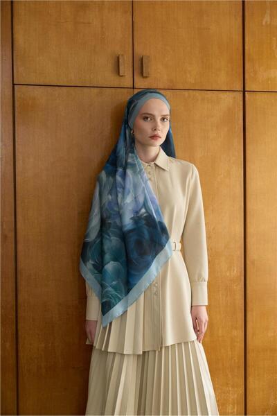 İpekhan Μαλακό σάλι Winter Bloom 3068-10047