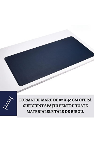 OEM Double-Sided Office Mat Mousepad - Waterproof Protection Made of PU and Ecological Cork, 80x40cm
