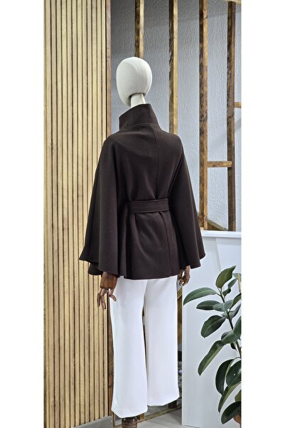NANTİREA Kaşe Three-Button Belted Kimono