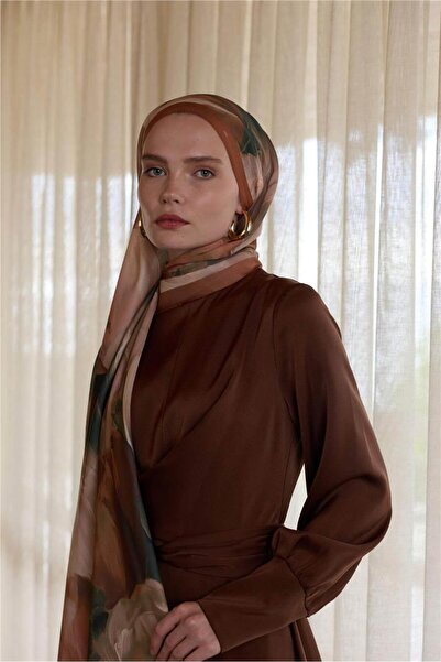 İpekhan Μαλακό σάλι Winter Bloom 3067-10094