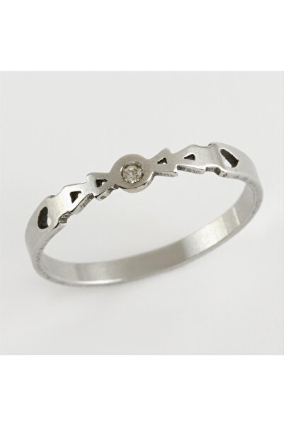 ZERO LAND Nrzsnt Ok Luxury Steel (11245) Ring-Silver Color