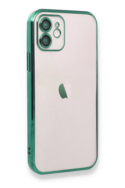 NewFace Nrzsnt iPhone 11 Case Silicone with Lens (04941) - Green