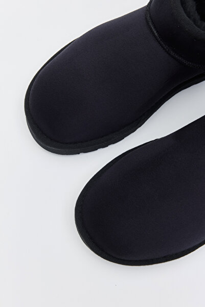 MİLAYA SHOES Mini Thin Sole with Fur Inside Winter Women's Boots Shoes