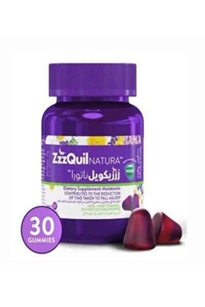Vicks ZzzQuil Natura Melatonin Sleep Supplement 2 mg - 30 Gummies