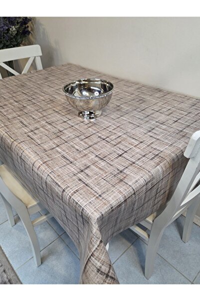 Başak Ev Tekstili Soft Textured Thick Pvc Tablecloth – Easy to Clean, Non-Slip & Wipeable