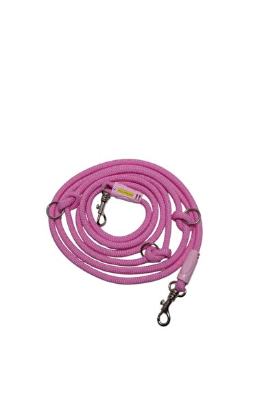 moonparacord Dog Walking Leash Hands-Free Dog Hands Free 8 mm Pink