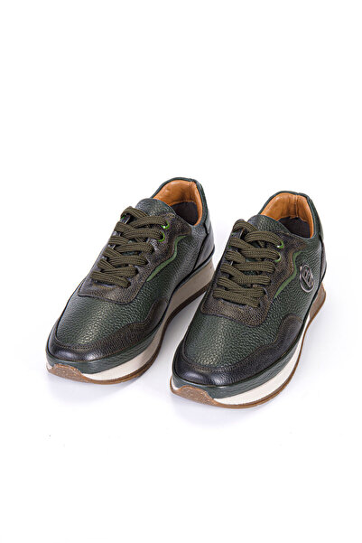 Vantaggio Astor Yeşil 100% натуральна шкіра Чоловічі повсякденні черевики