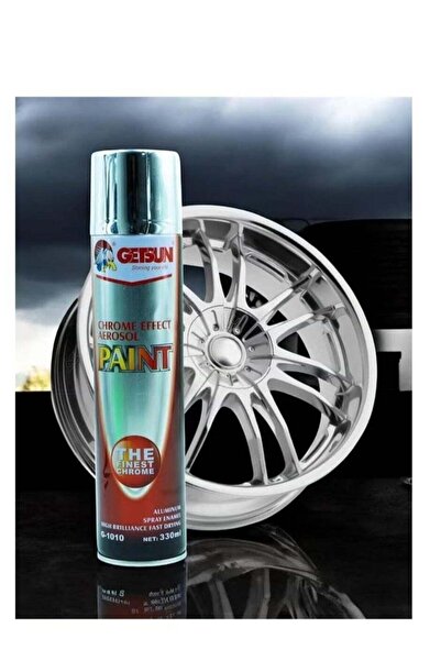 GETSUN طلاء بخاخ سيبون كروم 330 مل