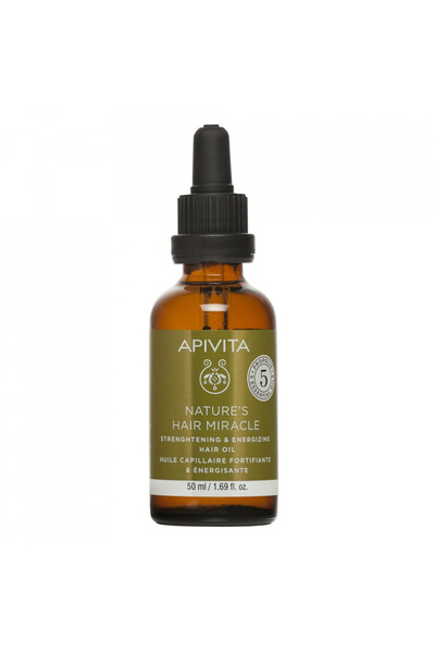 Apivita Treatment Oil for Brittle Hair, 50 ml