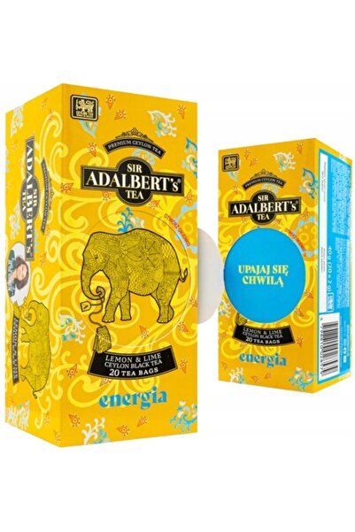 Other EMOTIONS black tea Lemon&Lime Energy ADALBERT'S 20 sachets