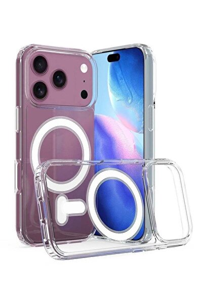 ELTRAZONE جراب مغناطيسي شفاف مقاوم للصدمات من مادة TPU لهاتف iPhone 17 Pro Ma...