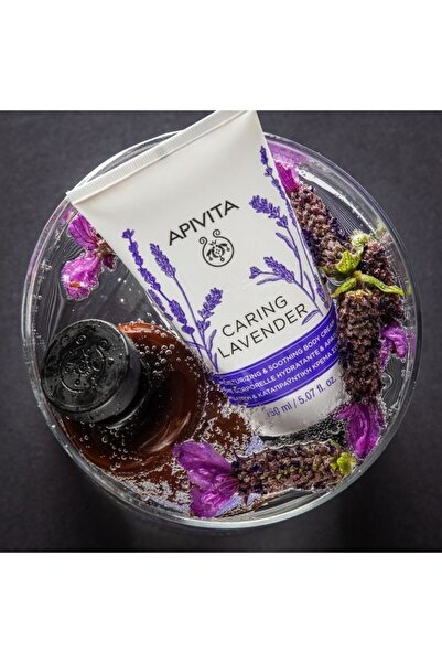 Apivita cremă de corp cu lavandă, 150 ml