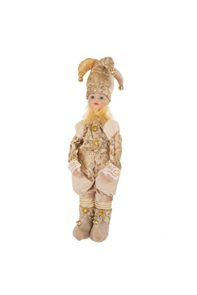 Iliadis Alexandros Elf Golden Beige cu muzica si miscare 50 cm