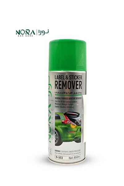 Nora Label & Sticker Remover Spray, 450 ml, Model N-503