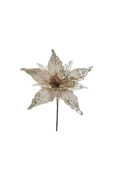 inart Set 3 Craciunite H45 cm Golden Amber