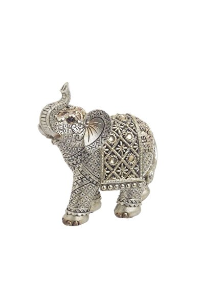 inart Gold resin decorative elephant 13 cm