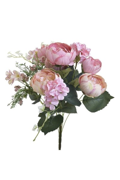 inart Buchet bujori roz 48 cm