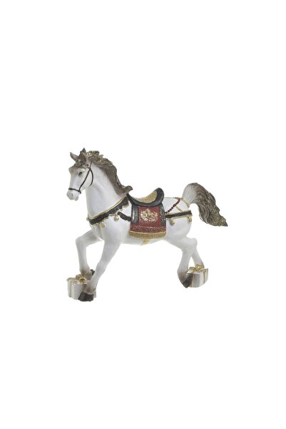 inart Cal decor din rasina Ivory 25 cm x 7 cm x 20 cm