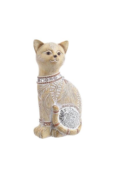 inart Pisica decor din rasina 11 cm x 20 cm