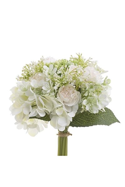 inart Buchet flori decor White 24 cm