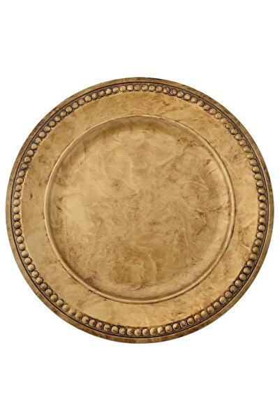 Iliadis Alexandros Platou plastic Auriu Antic 33 cm