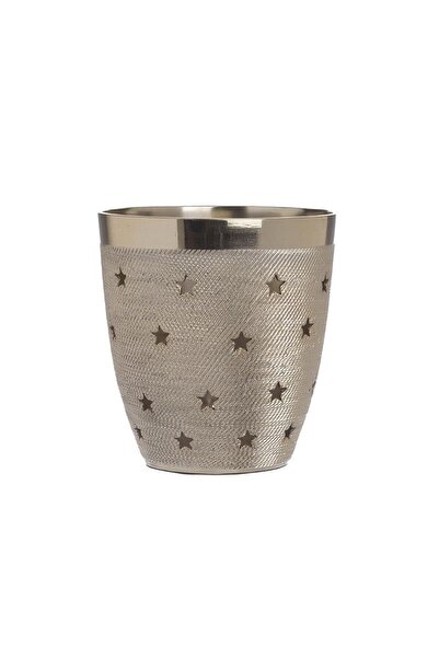 inart Stars aluminum candle holder 11.5cm