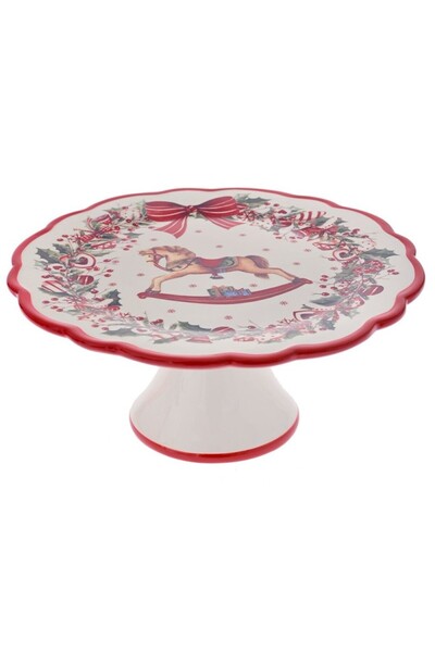 Iliadis Alexandros Platou din ceramica Xmas 22 cm x 10 cm