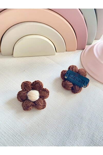 Derinkids Kahverengi Saçsız Bebek Tokası