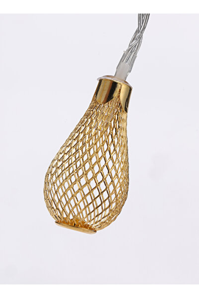 Lawazim Plastic String Lights 20 Lamps 20cm - Indoor Outdoor Decorative Lights for Room & Party