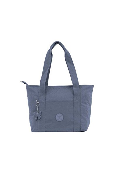 Caprice Collection Unisex Large Shoulder Bag – Blue, Water-Resistant Nylon, 15.7L Capacity