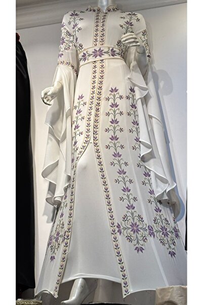 FAKHM AL SAWAR luxurious embroidered kaftan