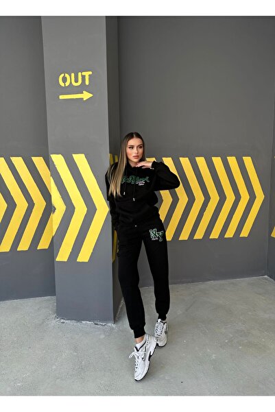 ANATOLIATEKSTILE Women's tracksuit "New York" - Hooded and sweatpants