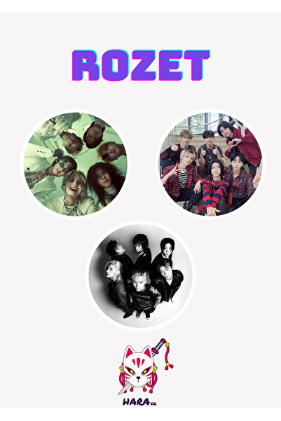 Hara Company Xdinary Heroes Kpop Rozet 3’lü Rozet