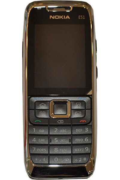 Nokia E51-1 Factory Unlocked 3G Cell Phone (White/Silver)