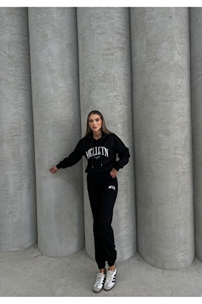 ANATOLIATEKSTILE Women's tracksuit "MCILCTN" - Hooded and sports pants