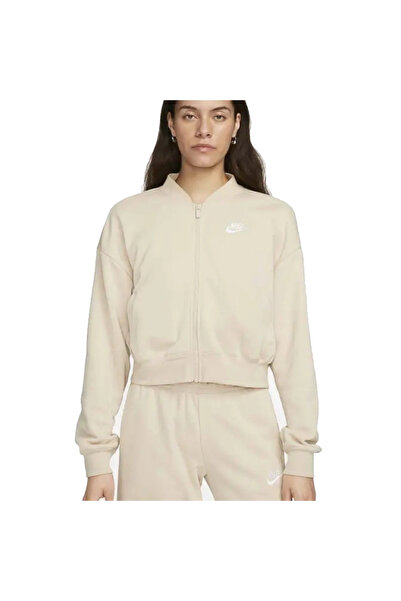 Nike Bluza cu Fermoar W NSW CLUB FLC OS CRP FZ SWTSH Femei