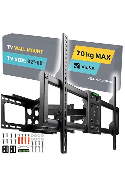 EBA Suport TV de Perete eBA®, Pivotant, Universal, Diagonala 32”- 80” ( 80 - ...