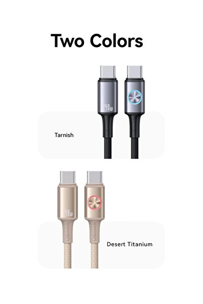 Usams 240W Type-C Charging and Data Transfer Cable – Sleek Design and Superior Performance