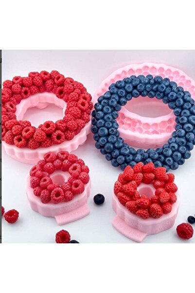 Dharst Blueberry mini-crown silicone mold - Diameter 13 cm